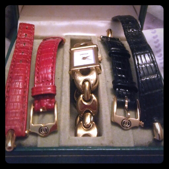 Gucci watch exchangeable chain - Picture 1 of 4